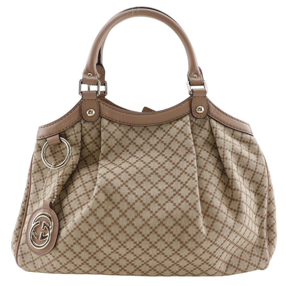 Gucci Sukey Canvas Handbag 211944