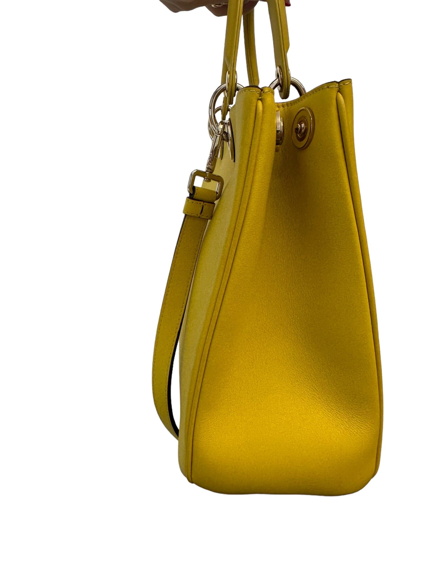 DIOR - Yellow Diorissimo Shopper Tote