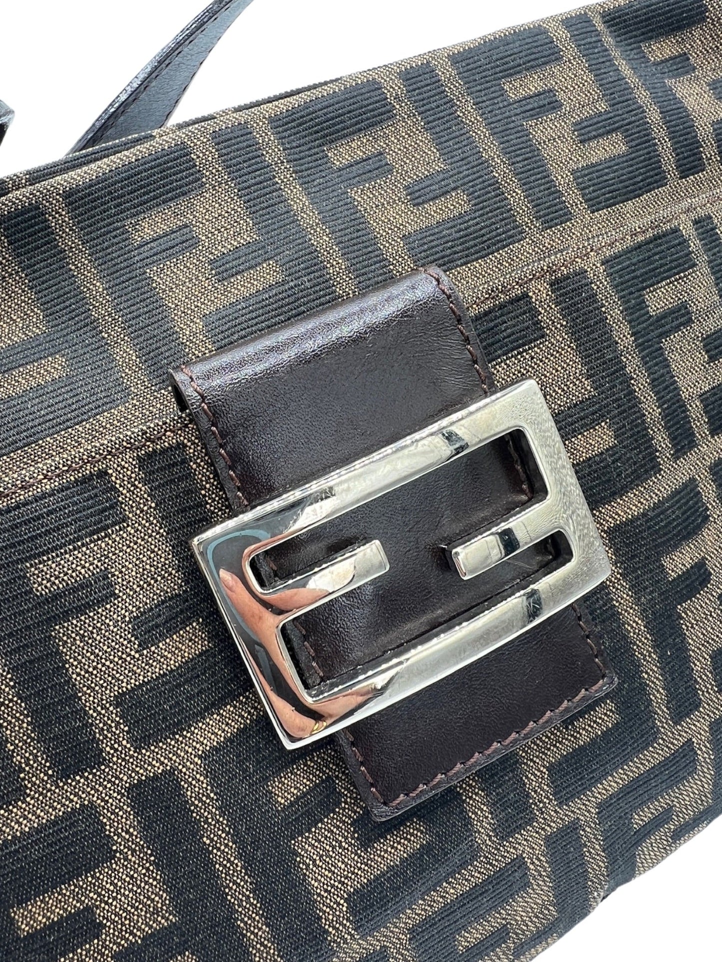 FENDI - Nylon Zucca Shoulder Bag