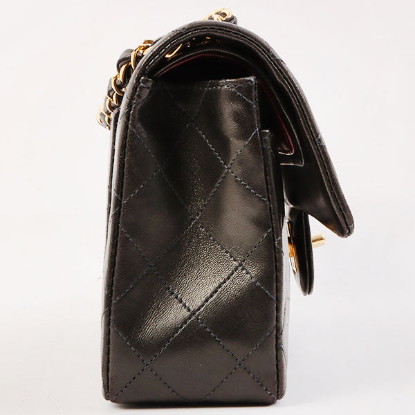 Chanel Around 1998 Made Classic Flap Chain Bag 23Cm Black