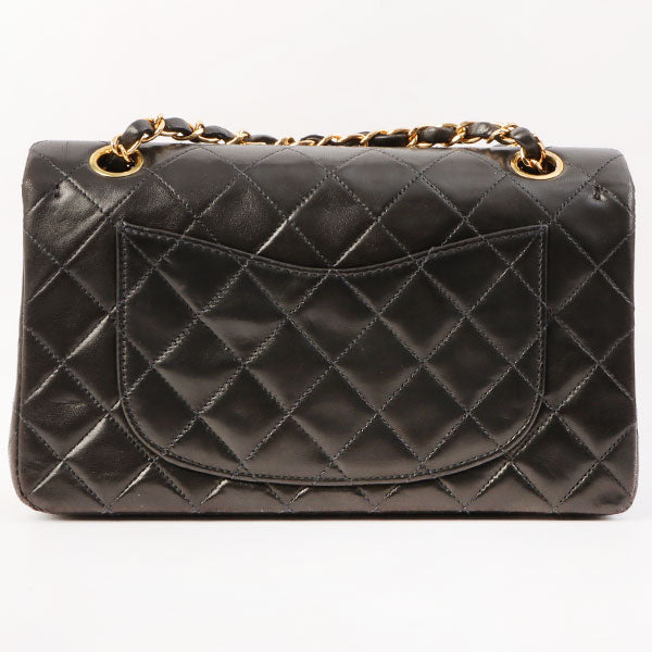Chanel Around 1998 Made Classic Flap Chain Bag 23Cm Black