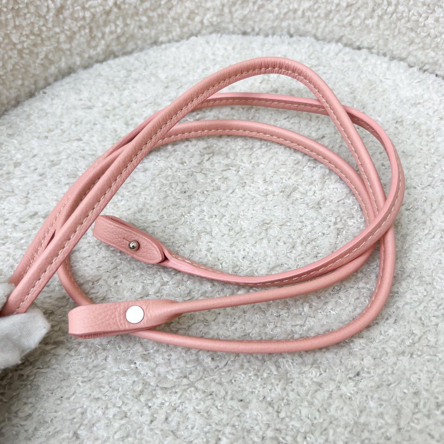 Goyard Poitiers Claire-Voie Bag in Pink Goyardine Canvas