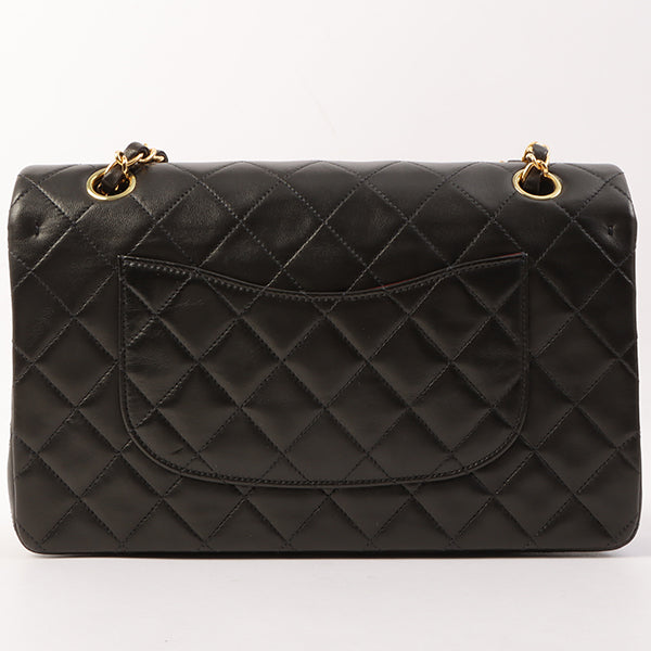 Chanel Around 1998 Made Classic Flap Chain Bag 25Cm Black