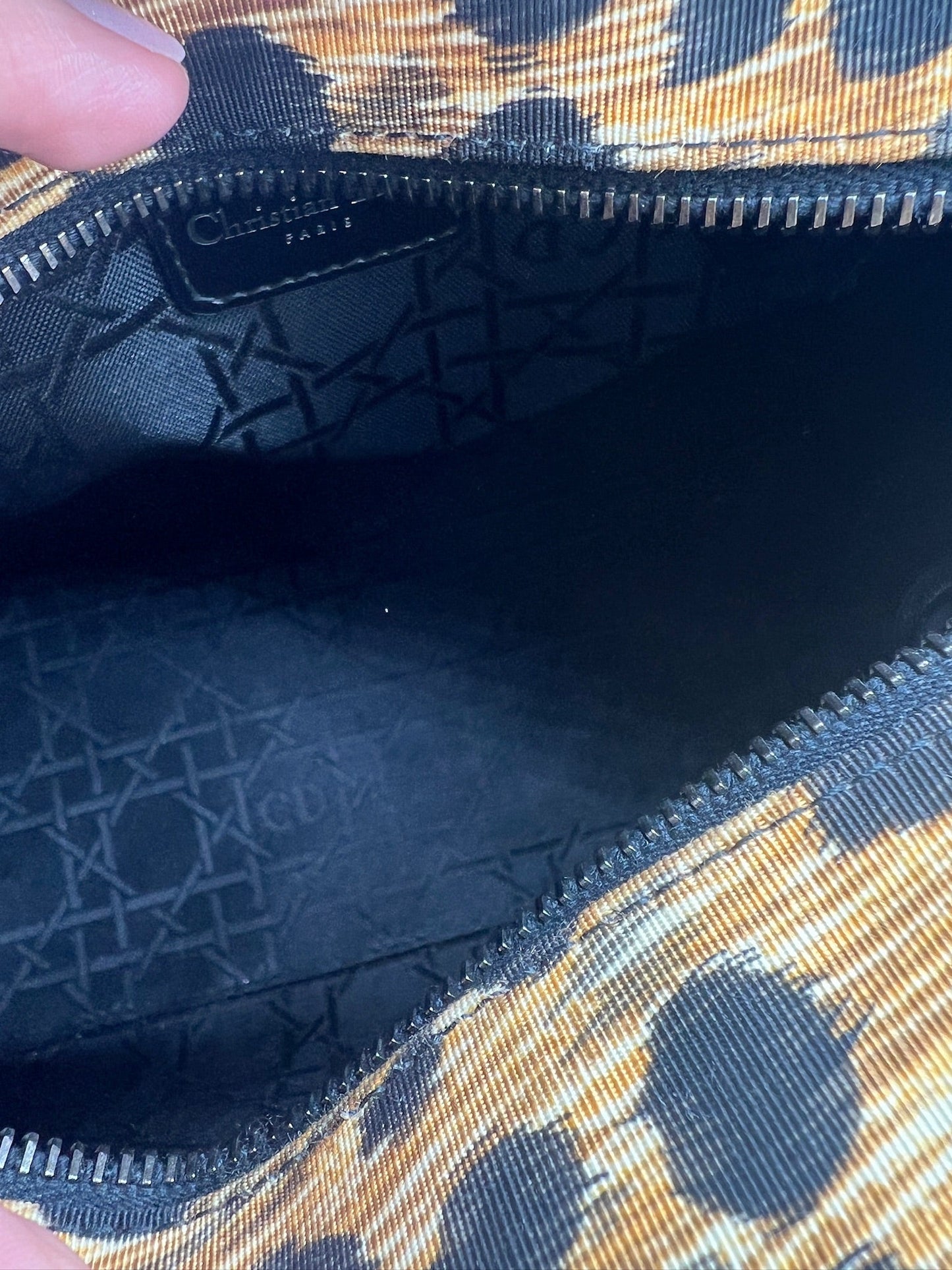 DIOR - Cheetah Print Lady Dior Medium 1999