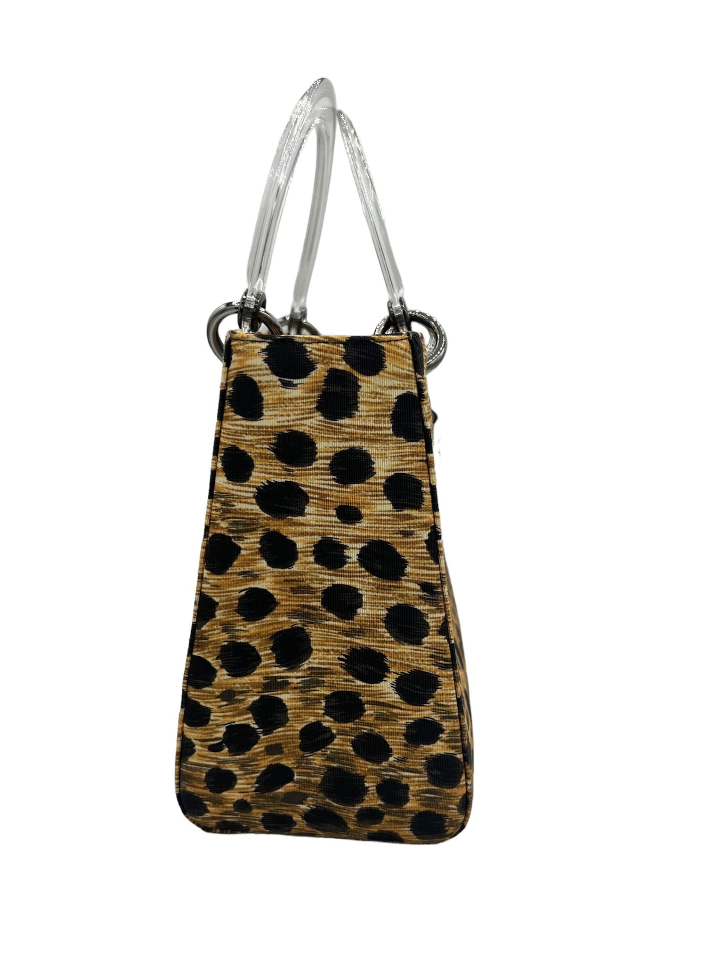 DIOR - Cheetah Print Lady Dior Medium 1999