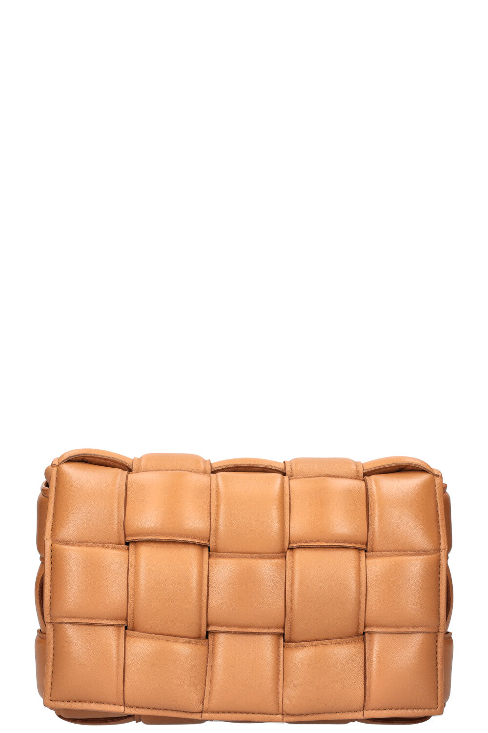 BOTTEGA VENETA Padded Cassette Bag Caramel