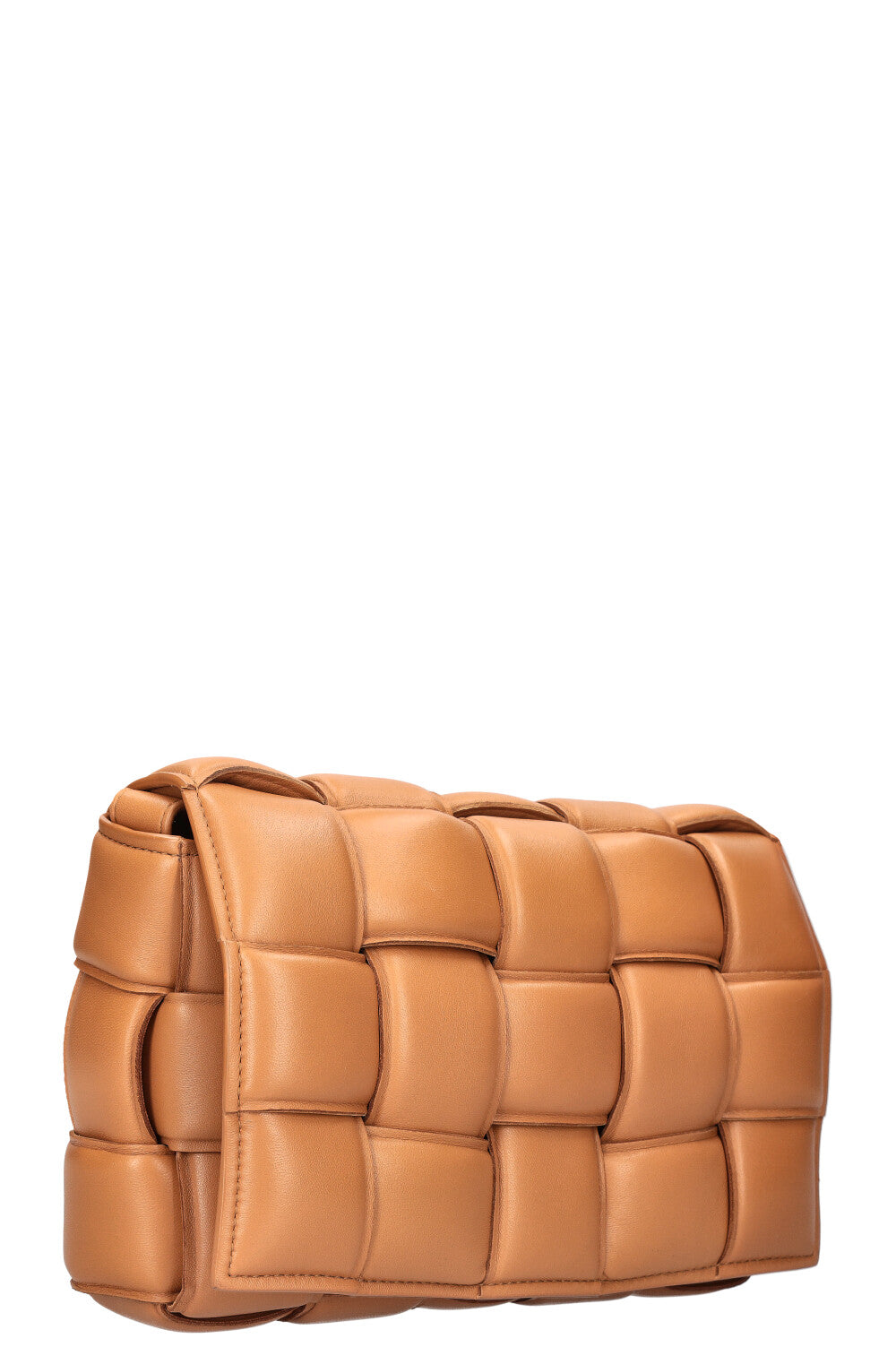 BOTTEGA VENETA Padded Cassette Bag Caramel