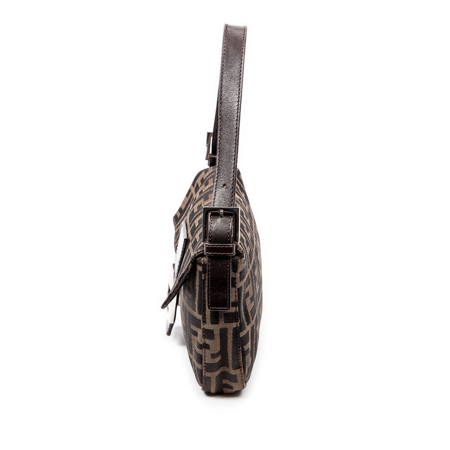 FENDI Zucca Canvas Baguette