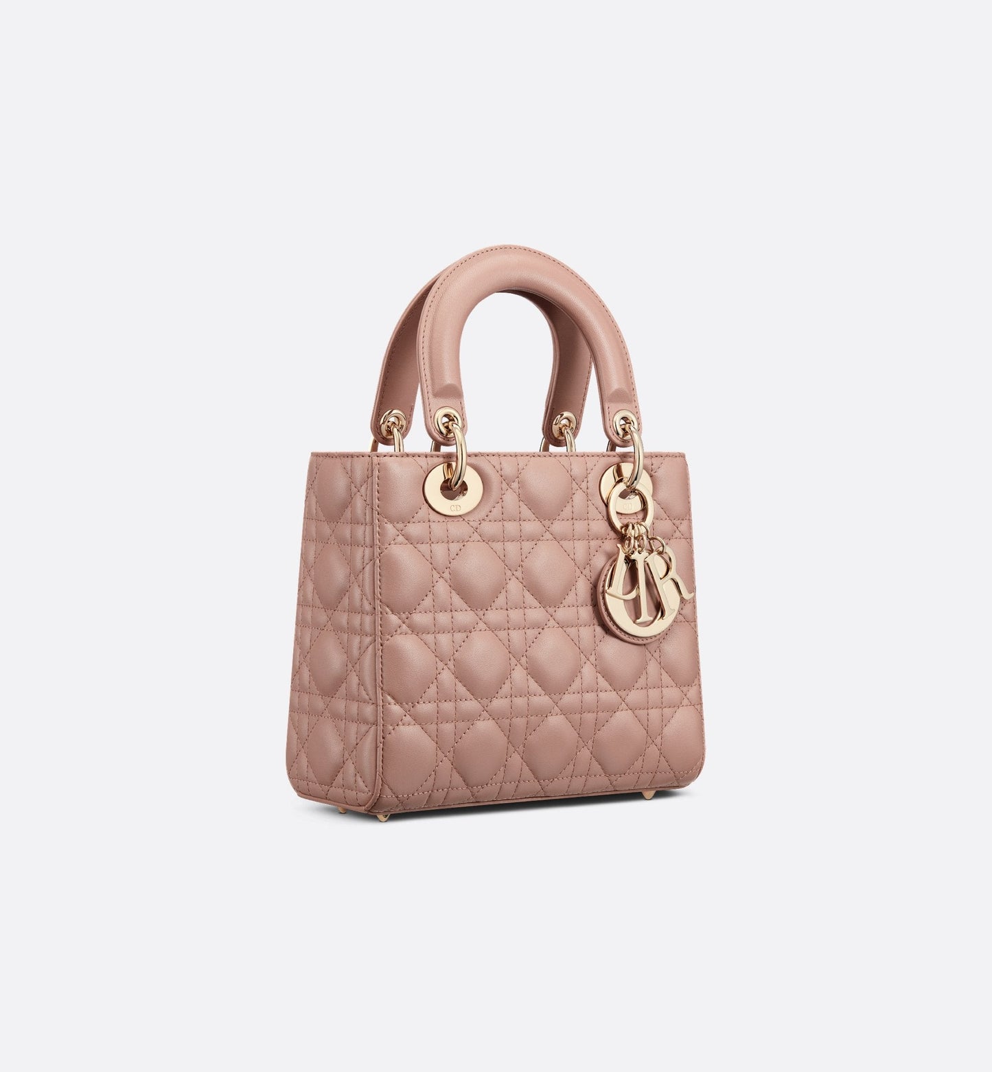Small Lady Dior My Abcdior Bag Blush Cannage Lambskin