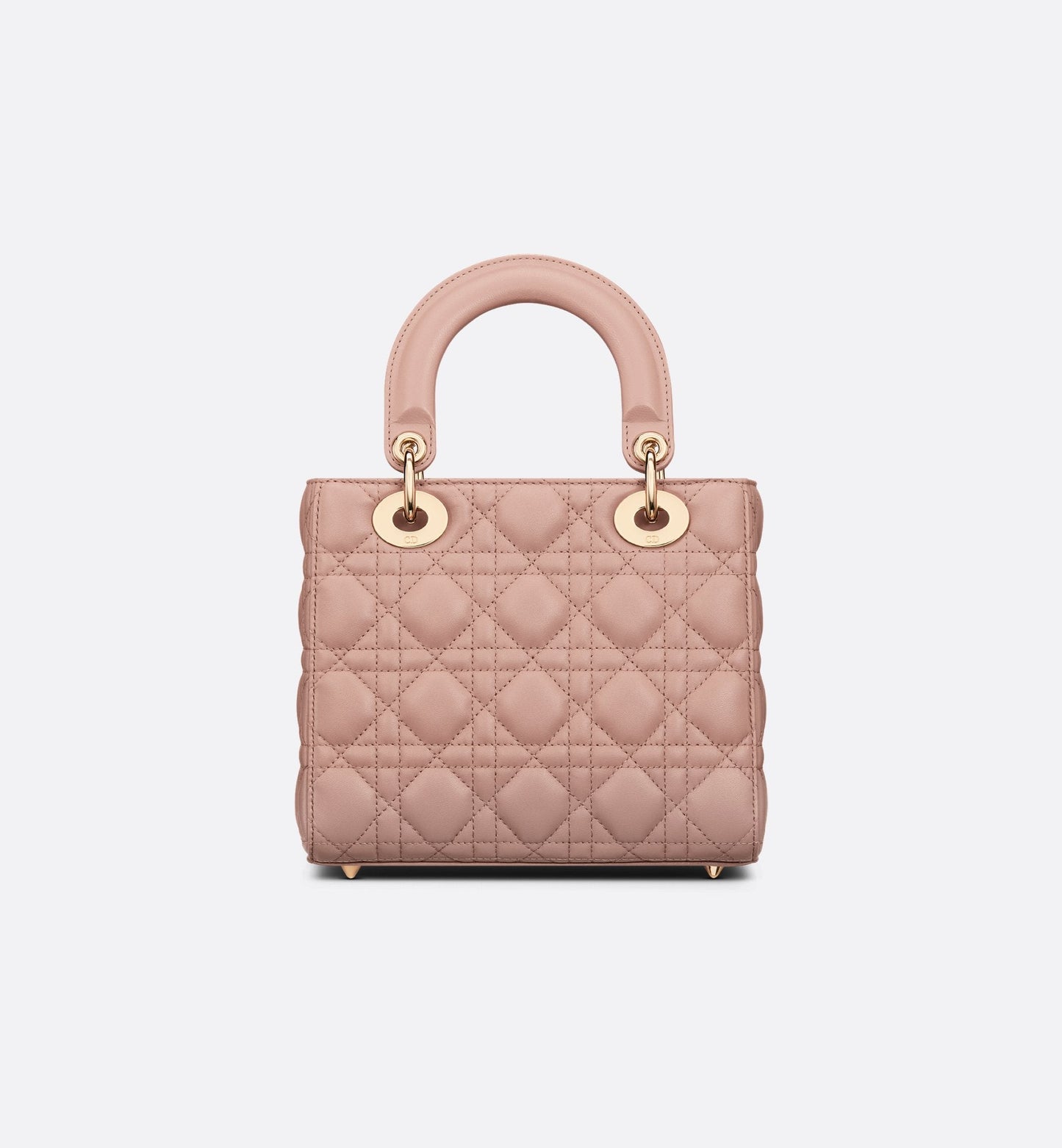 Small Lady Dior My Abcdior Bag Blush Cannage Lambskin