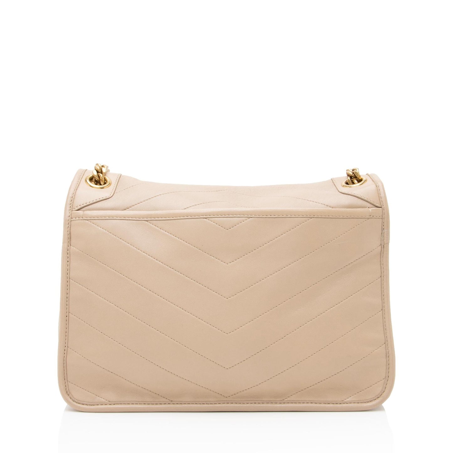 Saint Laurent Lambskin Monogram Niki Medium Shoulder Bag (SHF-23275)