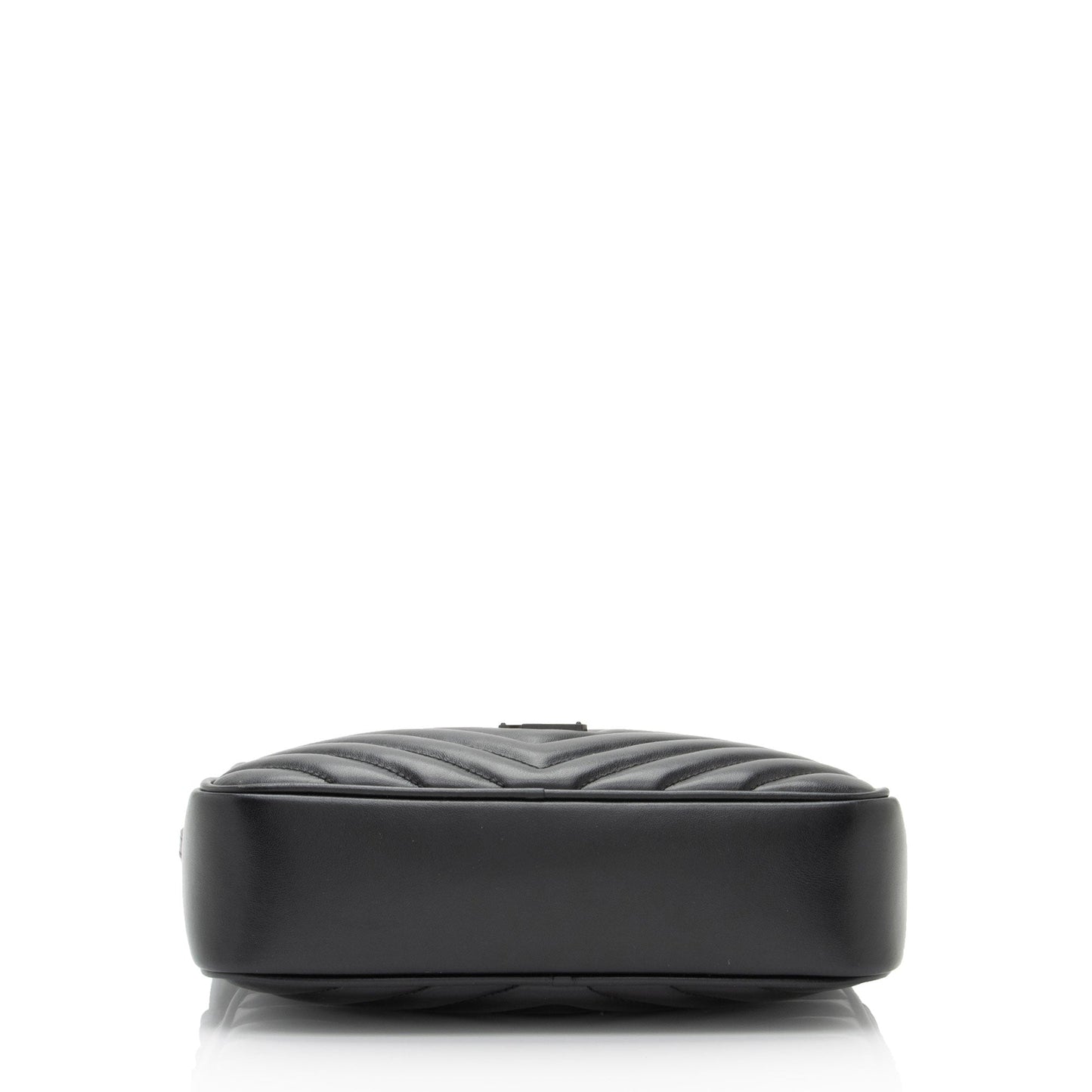 Saint Laurent Matelasse Calfskin Monogram Lou Camera Bag (SHF-pLUzLE)