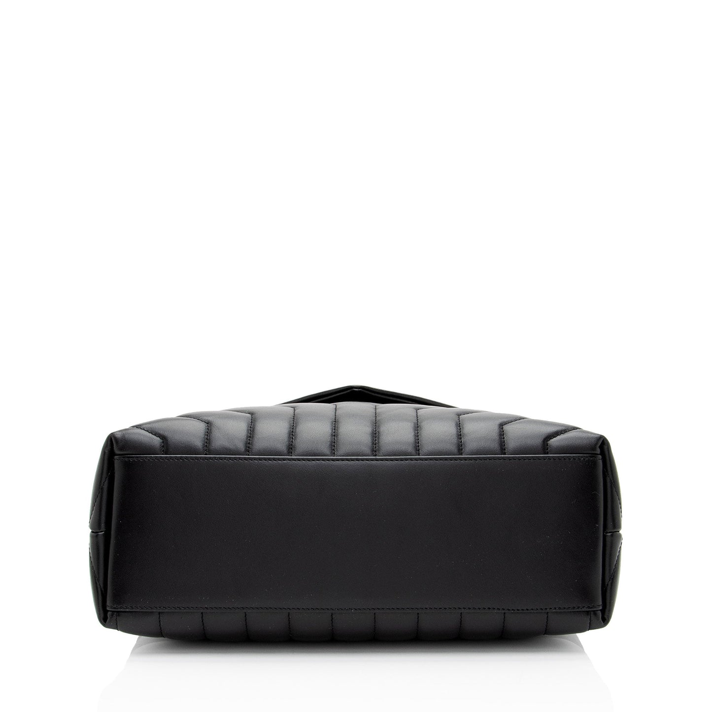 Saint Laurent Matelasse Calfskin Monogram LouLou Chain Medium Shoulder Bag