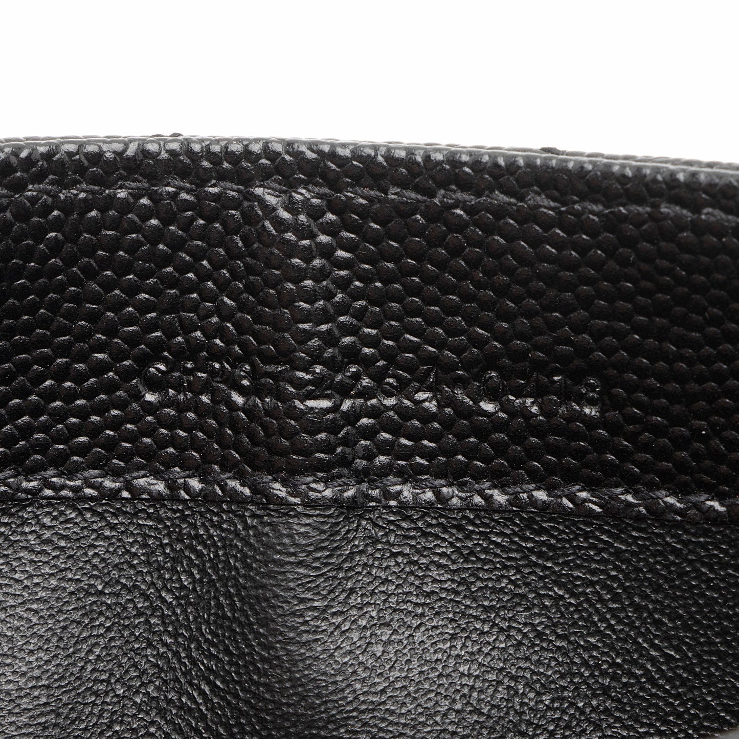 Saint Laurent Matelasse Grain de Poudre Monogram Wallet (SHF-XsSTMO)