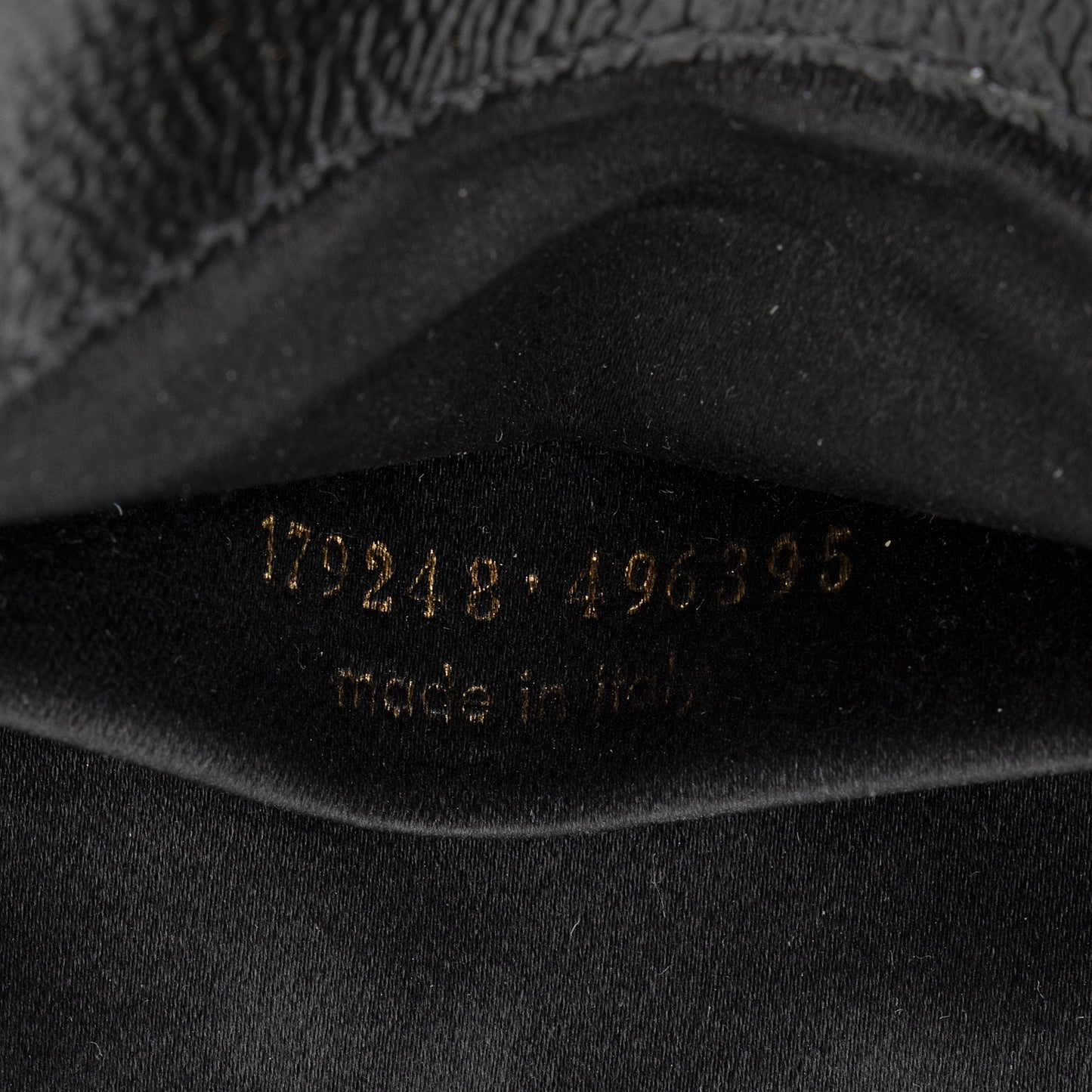 Saint Laurent Vintage Patent Leather Monogram Belle de Jour Clutch (SHF-36A795)