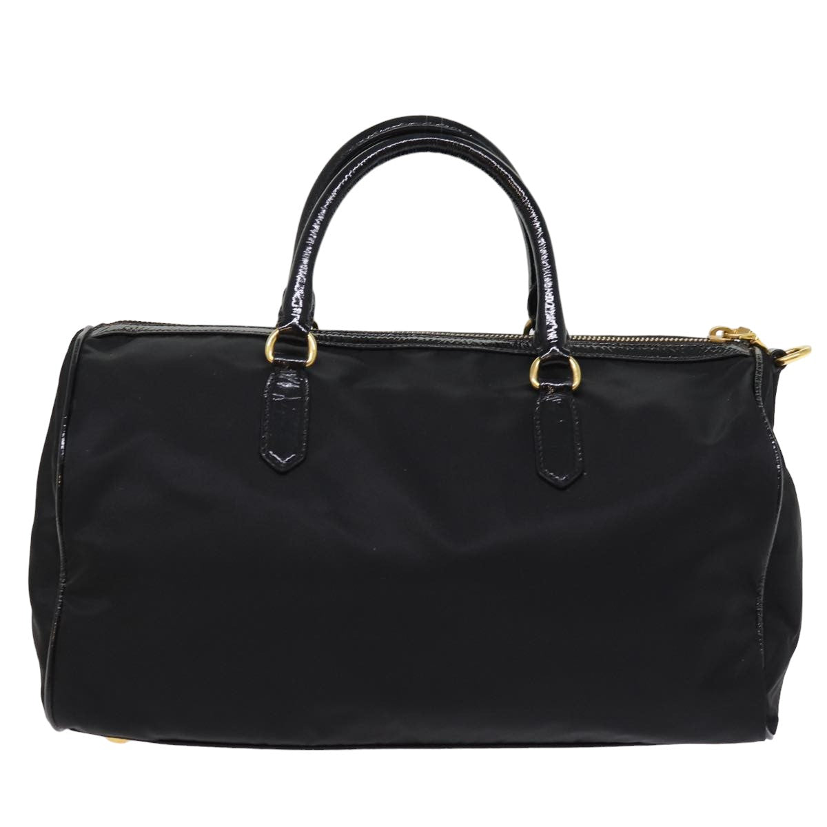 PRADA Hand Bag Nylon Black yk12896