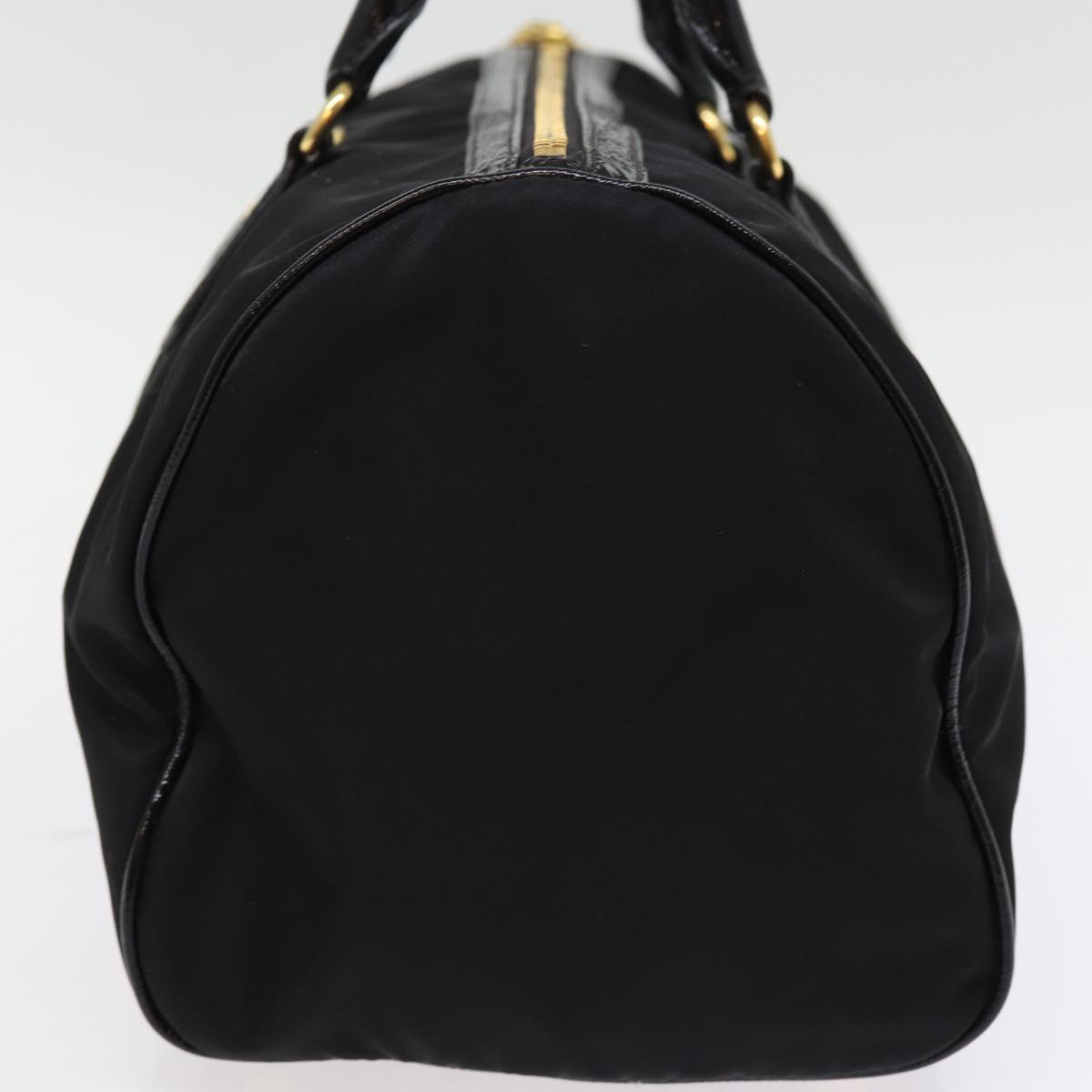 PRADA Hand Bag Nylon Black yk12896