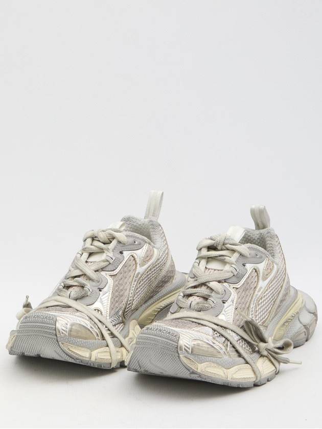 Balenciaga 3XL Mesh Panel Low Top Sneakers Grey