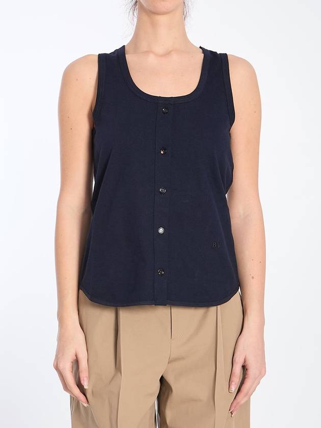 Bottega Veneta Tank Top With Buttons