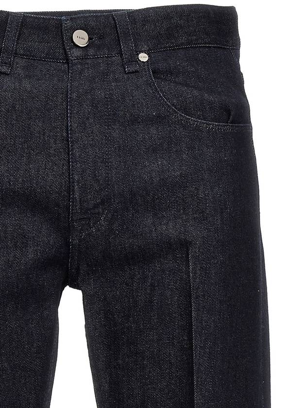 Fendi Fendi Regular-Fit Cotton Jeans
