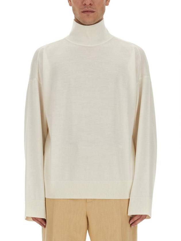 Bottega Veneta 23 fw Turtleneck Sweater in Light Wool 753740V37J09071 B0270443745
