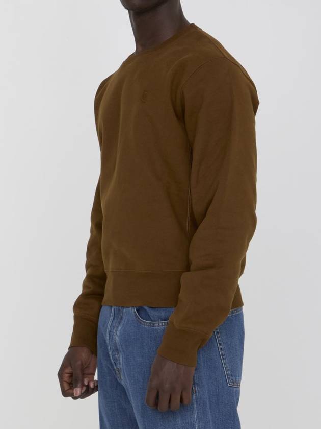 Saint Laurent 24 S S Cotton Sweatshirt WITH Embroid Logo 778465Y36SW7745 B0651175511
