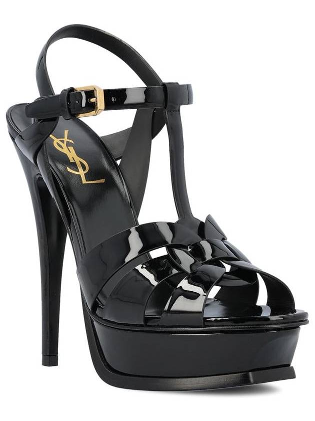Saint Laurent leather platform sandals 315487AAAOW