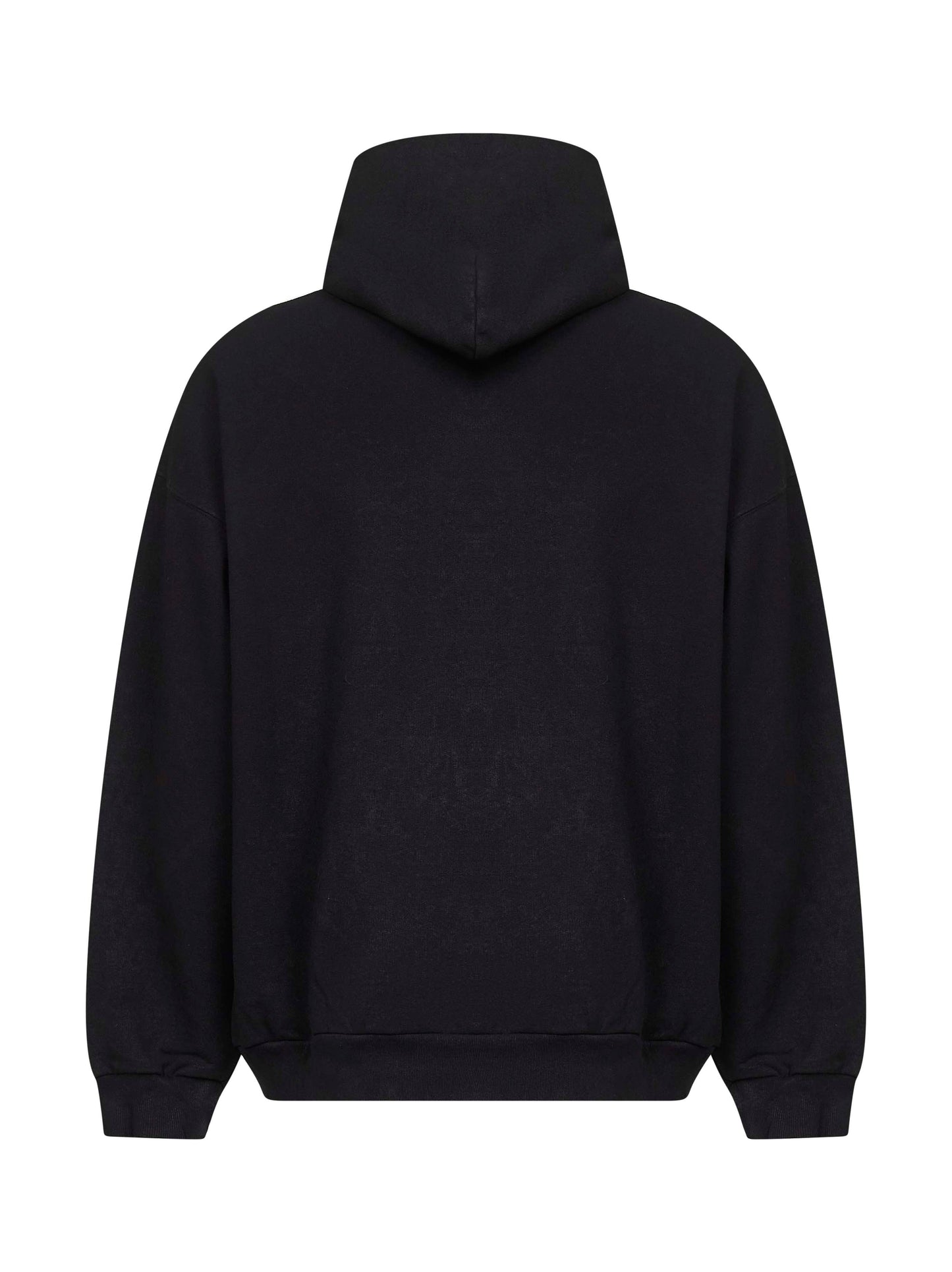 Balenciaga Men Black City Of Angels Medium Fit Hoodie