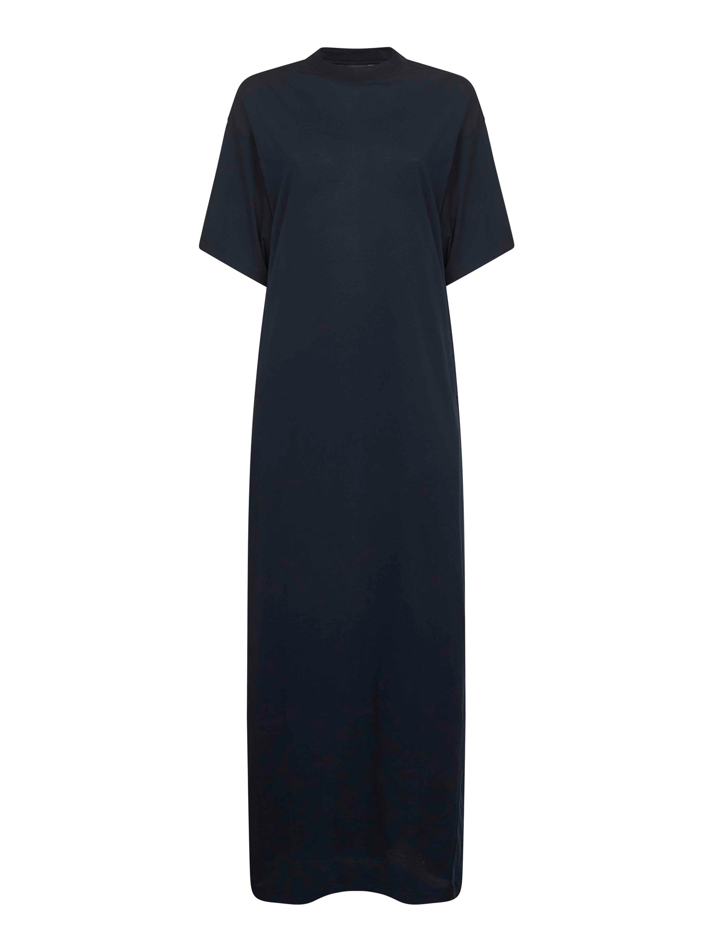 Balenciaga Women Black Jersey Maxi Cocoon Dress