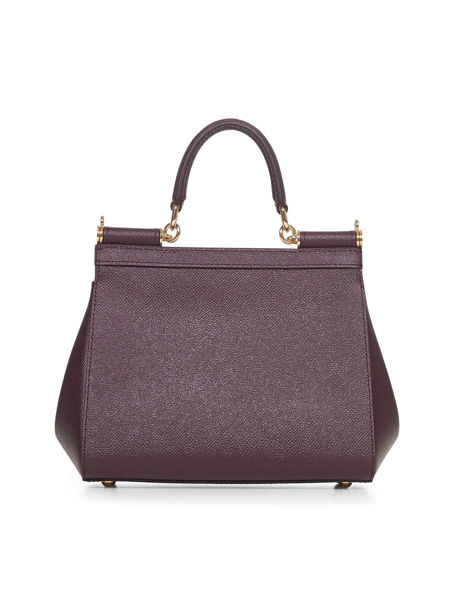 Dolce & Gabbana Women Burgundy Medium Sicily Handbag