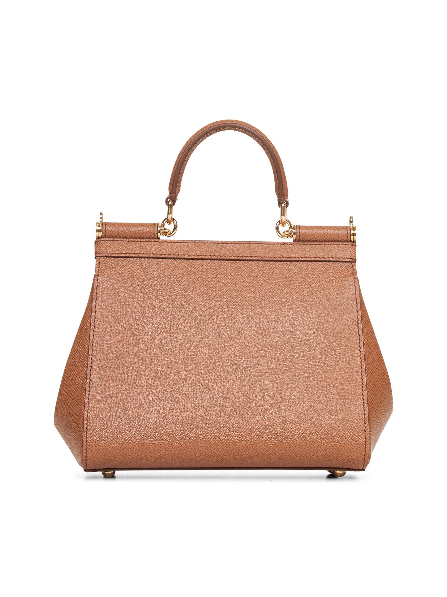 Dolce & Gabbana Women Borsa A Mano Sicily Media Cammello