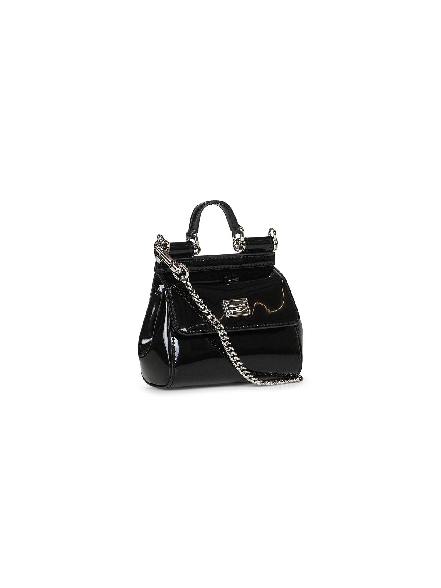 Dolce & Gabbana Women Black Mini Sicily Bag