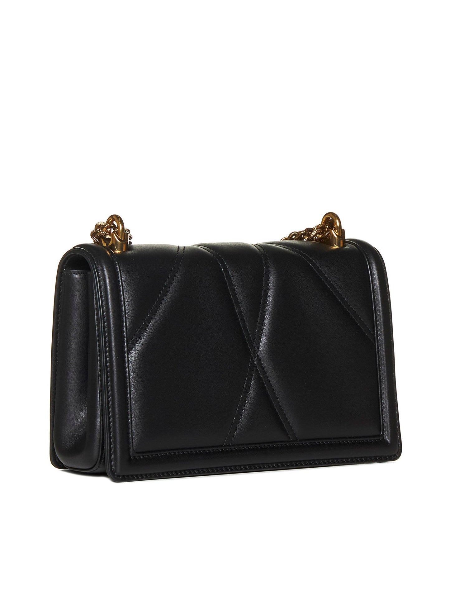 Dolce & Gabbana Women Medium Devotion Bag In Quilted Nappa Leather