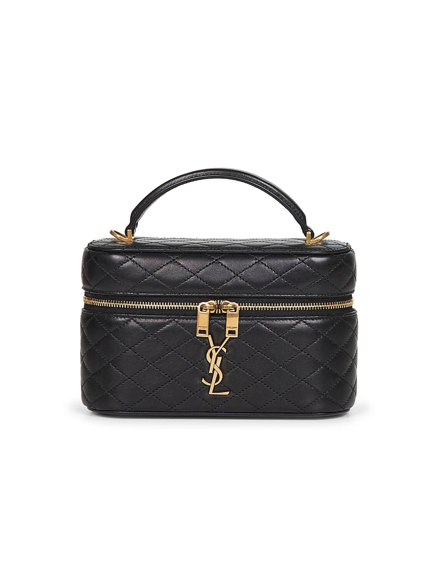 Saint Laurent Women Saint Laurent Gaby Vanity Bag In Leather