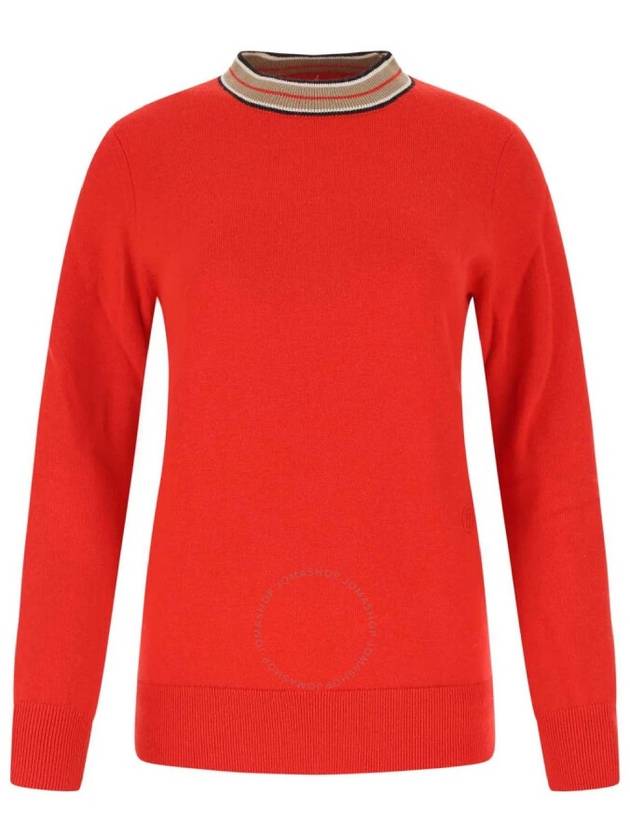 Burberry Burberry Stripe Detail Cashmere Sweater Size Small