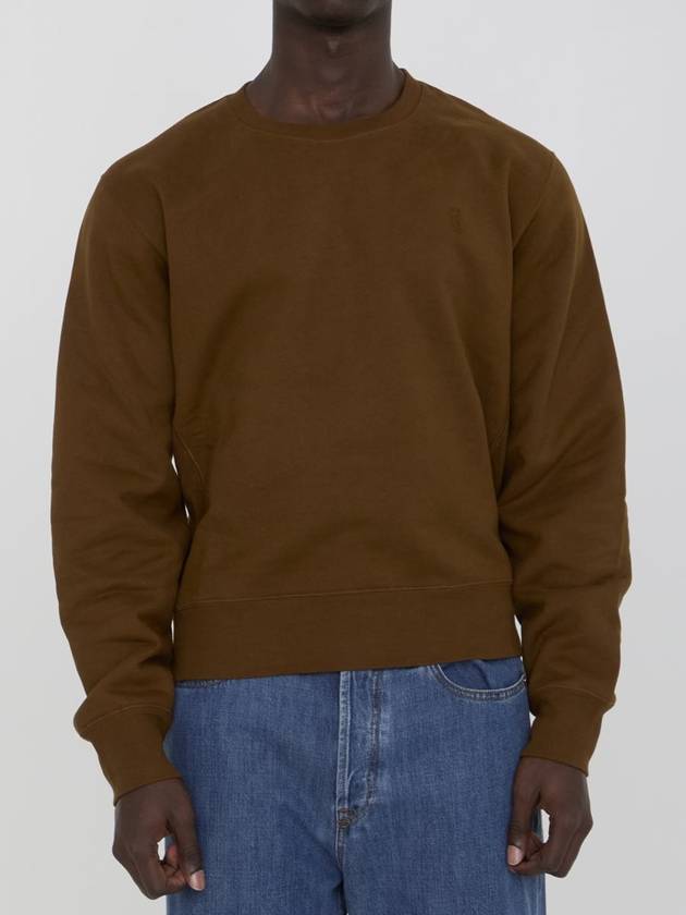Saint Laurent 24 S S Cotton Sweatshirt WITH Embroid Logo 778465Y36SW7745 B0651175511
