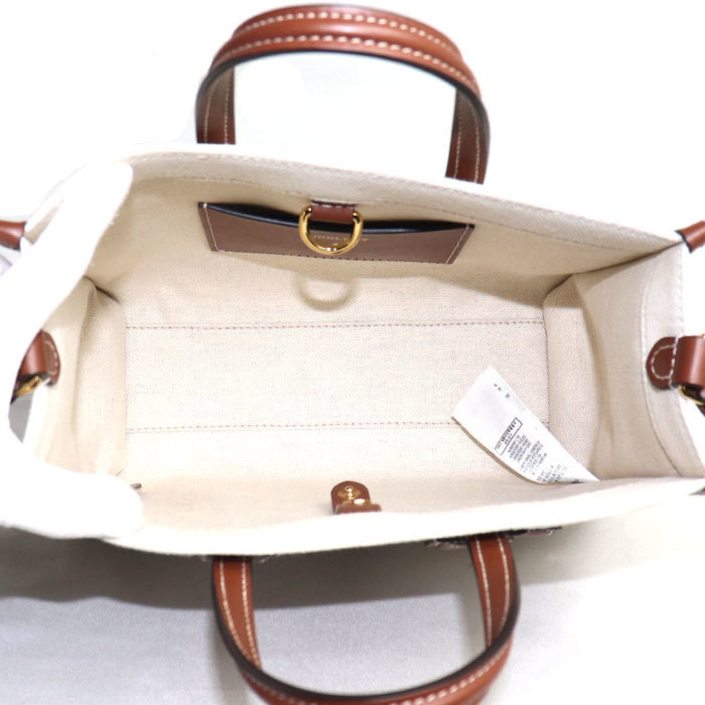 Burberry Canvas Leather Shoulder Bag ()