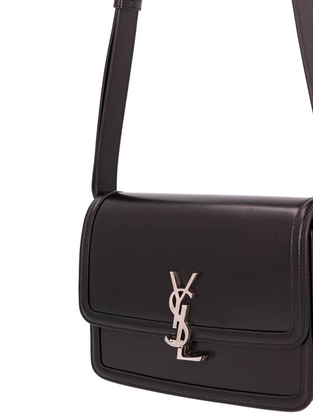 Saint Laurent Men's Solferino Medium Satchel Cross Bag Black