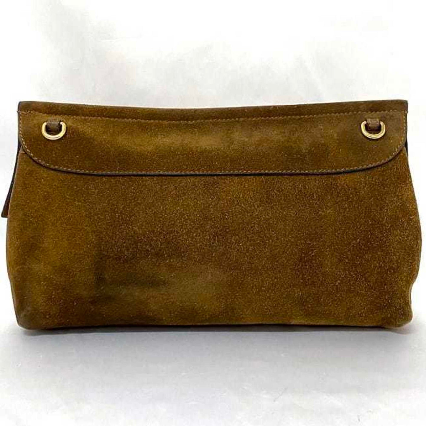 Burberry Suede Clutch Bag Shoulder Bag ()