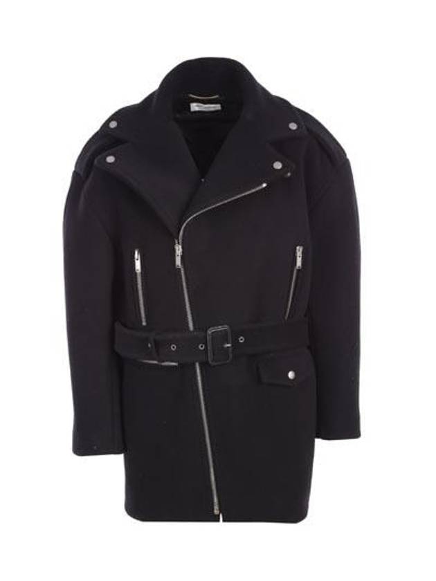 Saint Laurent 704005 full zip wool jacket