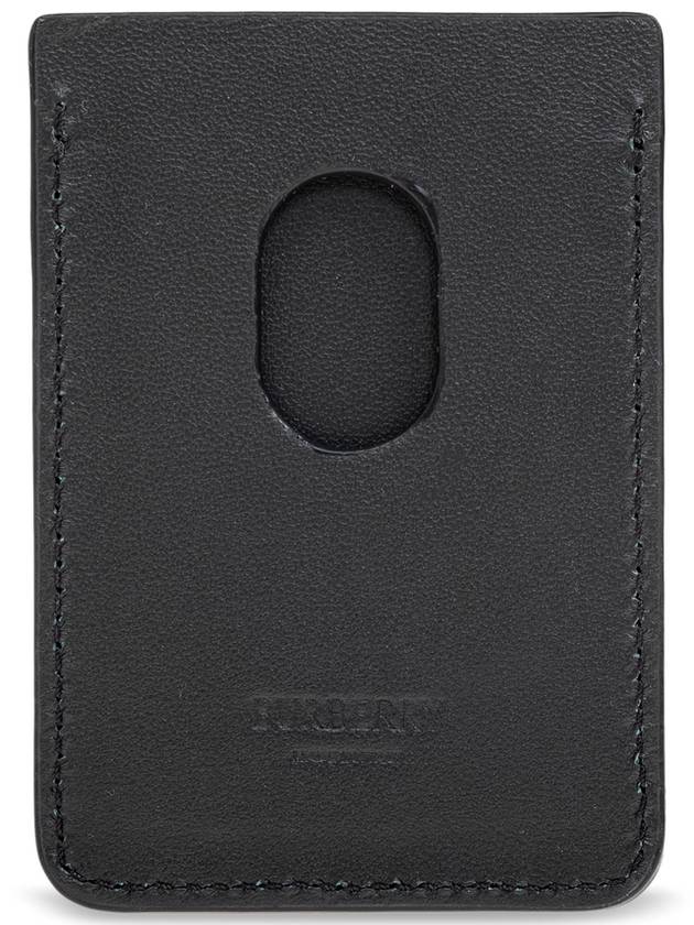 Burberry Burberry Magnetic Card Case, Men's, Brown