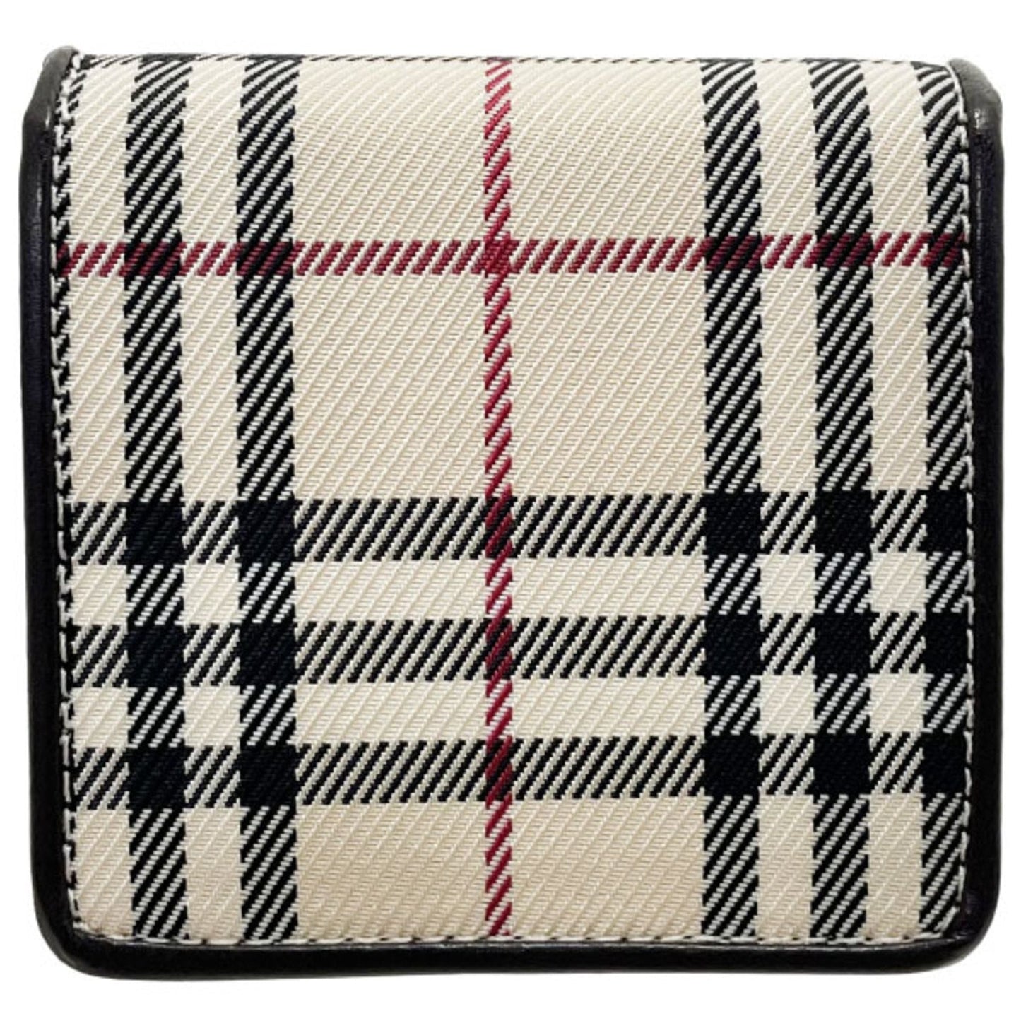 Burberry Nylon Leather Coin Purse/Coin Case ()