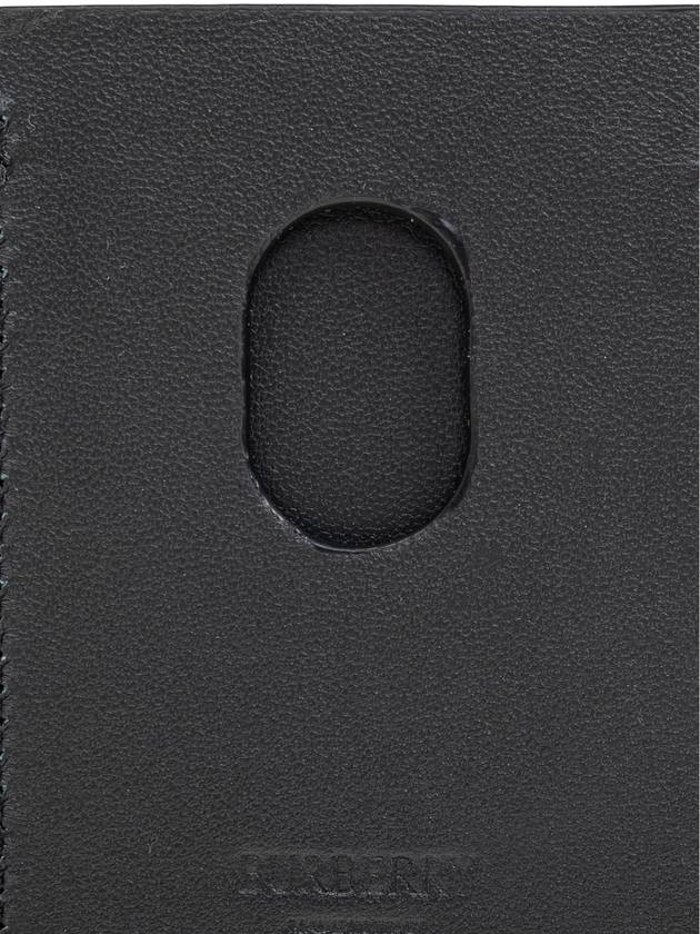 Burberry Burberry Magnetic Card Case, Men's, Brown
