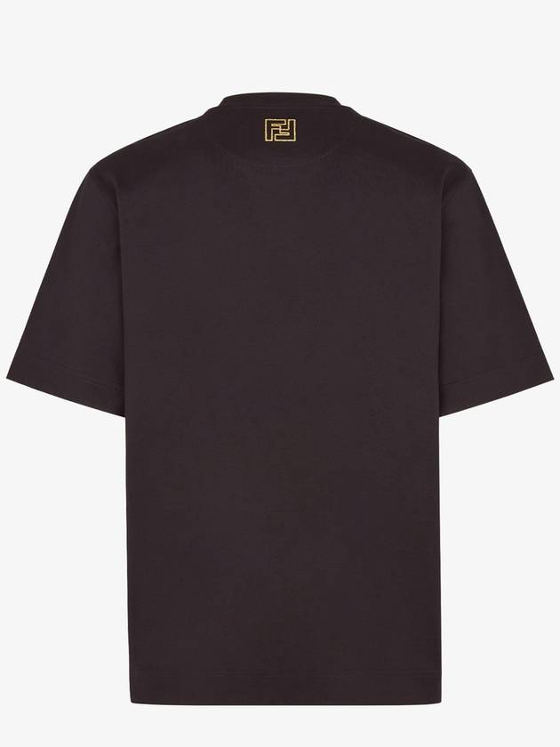 Fendi Fendi T-shirts and Polos Black