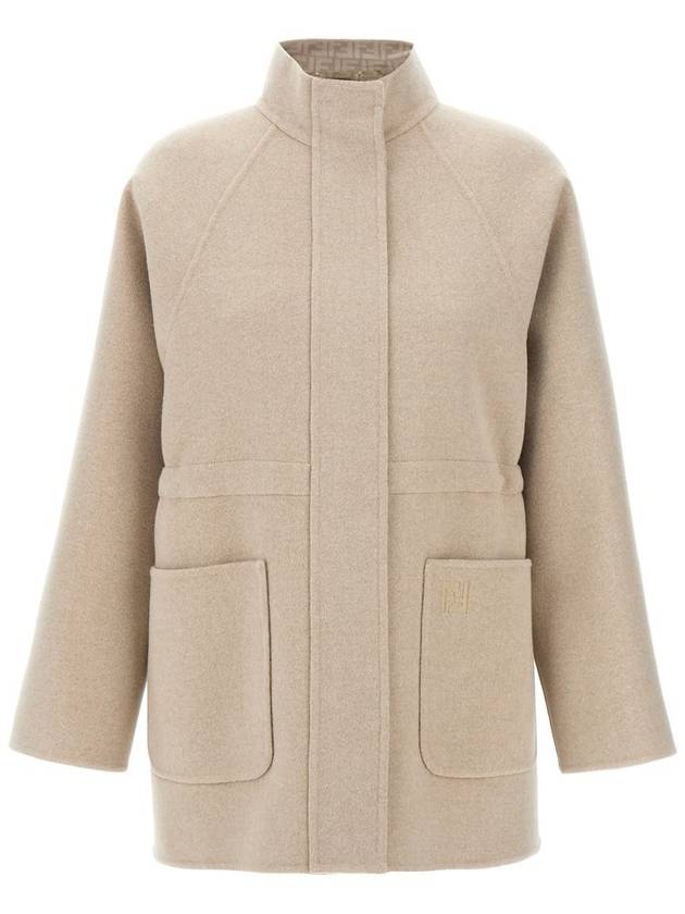 Fendi Fendi Ff Wool Parka
