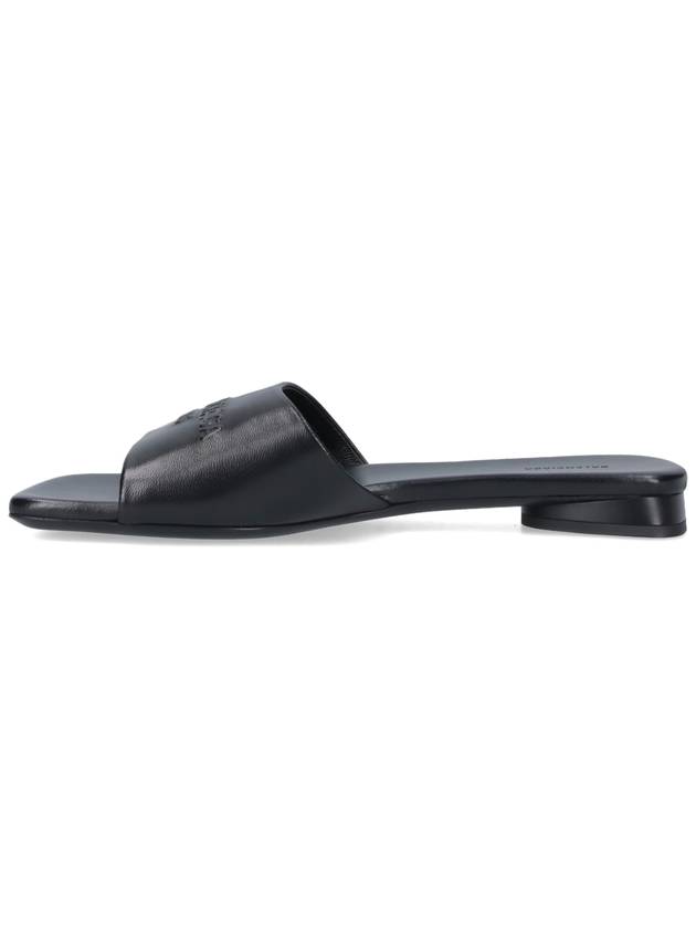 Balenciaga Duty Free Flat Sandal Black