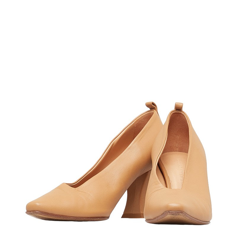 Bottega Veneta PUMPS POINTED TOU Size 35 1/2 Brown Leather