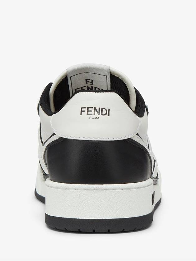 Fendi Match Low Top Sneakers Black