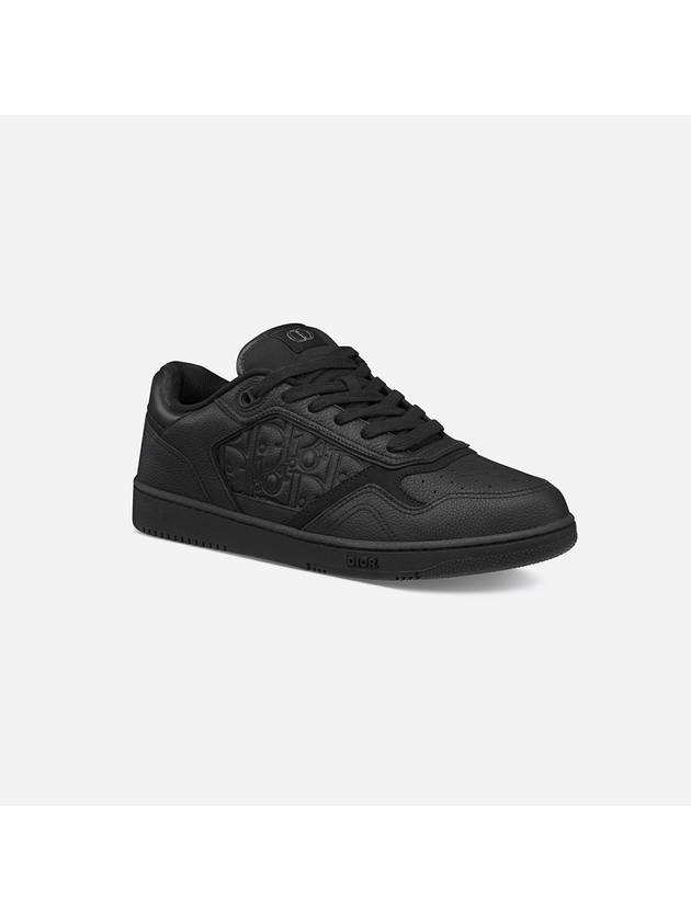 B27 Oblique Detail Low Top Sneakers Black Dior