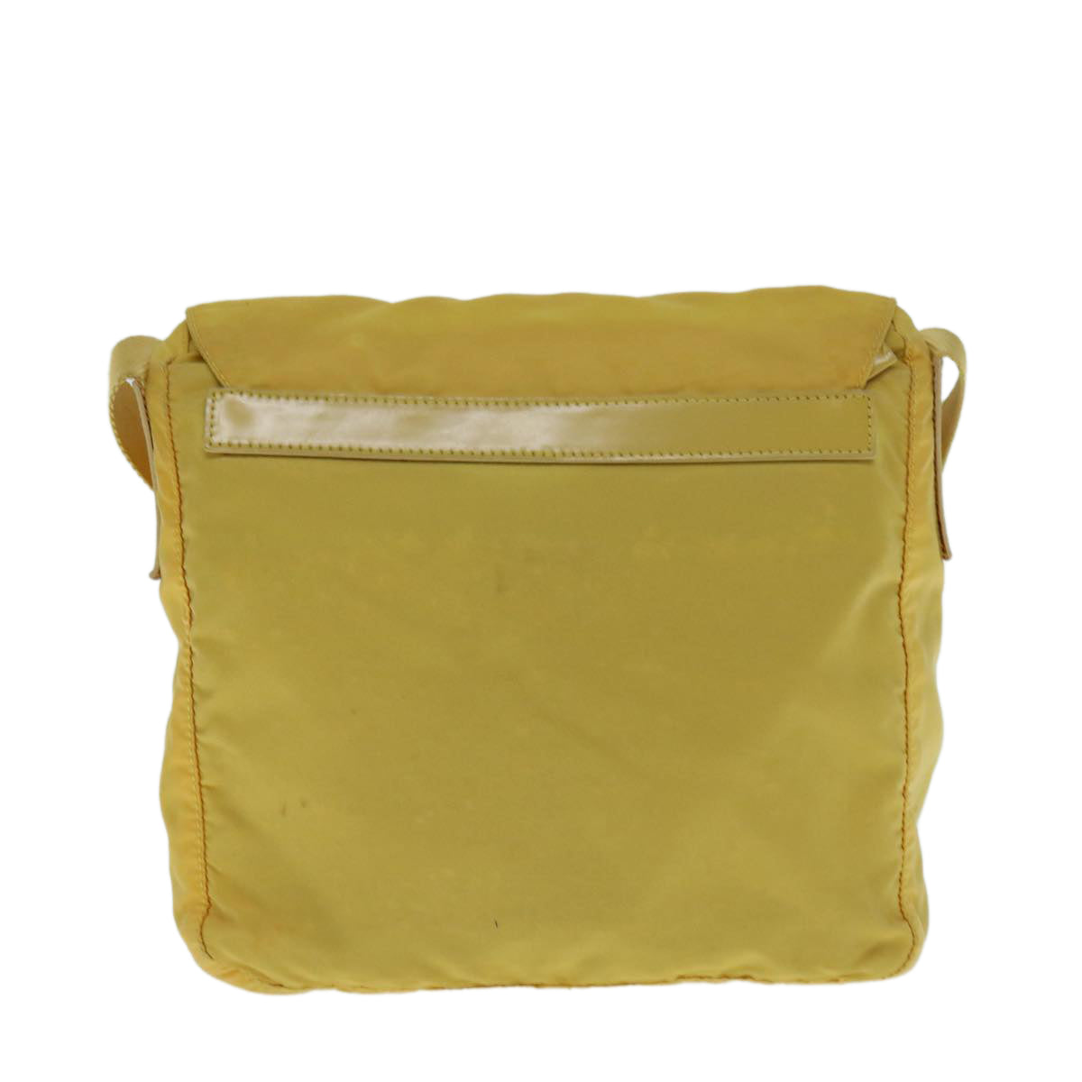 PRADA Shoulder Bag Nylon Yellow ac2531